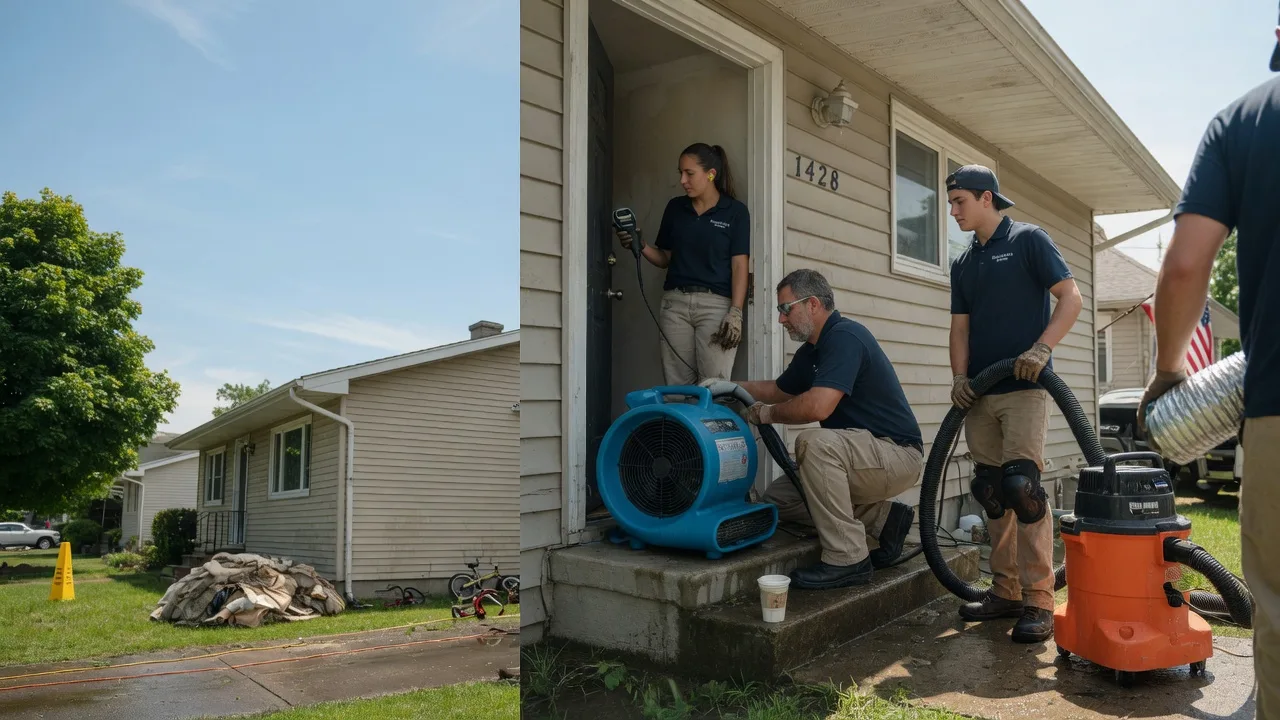 Water Damage Restoration in Blacksville, WV near me